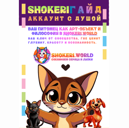 Гайд: «Аккаунт с душой. Твой питомец как арт-объект и философия»